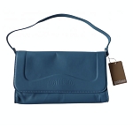 JOHN GALIANO LEATHER BLUE BAG BAGUETTE WITH AUTHENTICATION LETTER 
